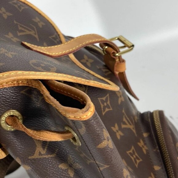LOUIS VUITTON M40107 Monogram Sac Ado-Bosphore backpack bag Brown - Picture 13 of 16